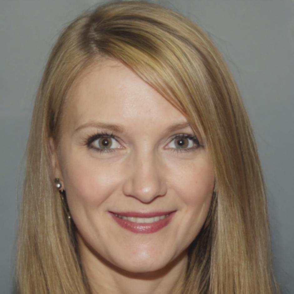 Portrait professionnel de Camille Dubois, conseillère senior en assurance